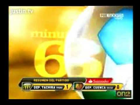 Deportivo Táchira 1x0 Deportivo Cuenca (Copa Libertadores 2009)