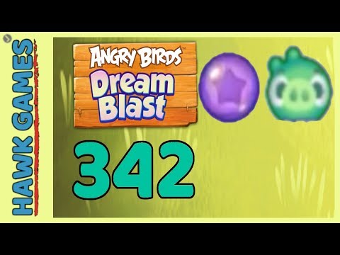 Angry Birds Dream Blast Level 342 - Walkthrough, No Boosters