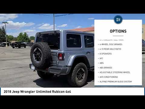 2018 Jeep Wrangler Unlimited Hobbs NM P10495