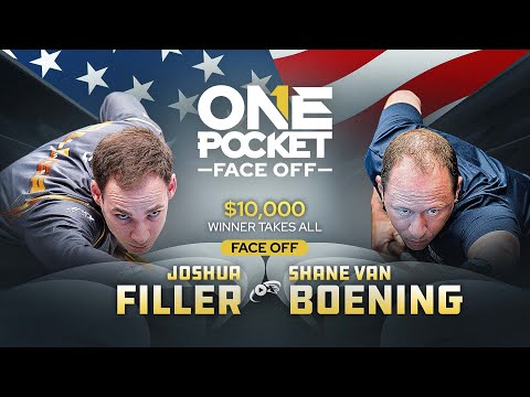 $10,000 ▸ FILLER vs VAN BOENING ▸ ONE POCKET FACE OFF