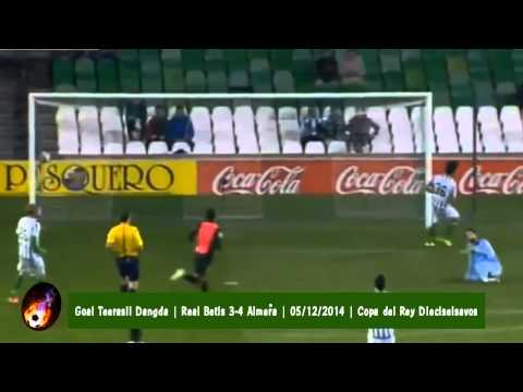 Goal Teerasil Dangda | Real Betis 3-4 Almería | 05/12/2014 | Copa del Rey Dieciseisavos