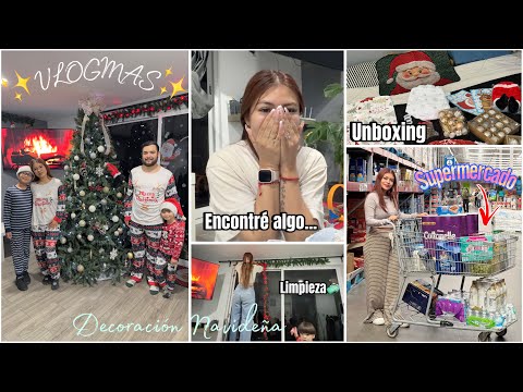VLOGMAS✨ La NAVIDAD llegó a nuestro HOGAR🎄Storytime + Limpieza + Decoración y Super #ammyalvarado