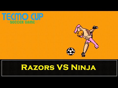 Tecmo Cup: Soccer Game [7th Match (Razors vs Ninja)] NES