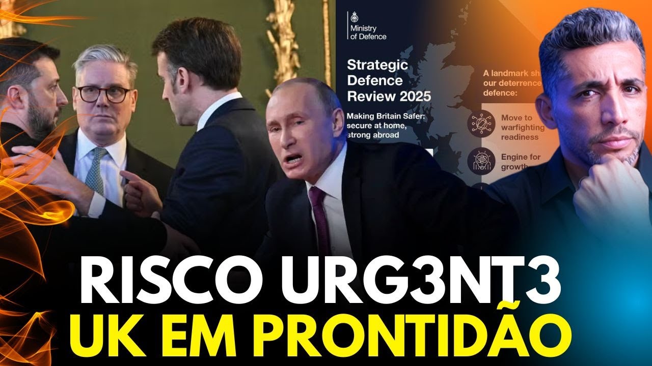 "Estamos em PR0NTIDÃO T0TAL". Primeiro Ministro Britânico PÕE PAÍS EM AL3RTA:  A RÚSSIA VAI...
