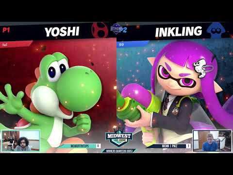 Midwest Arcadian WQ - mcmuffintops (Yoshi) vs MCNN | Pikz (Inkling)