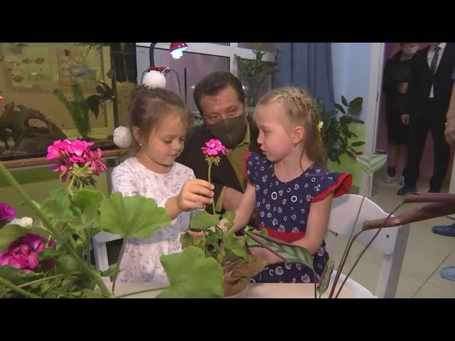 Большой теннис, бонсай и анимация: в Казани после ремонта открылся детсад «Малышок»