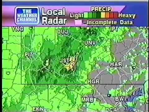 Local forecast from Altoona, PA (1999)