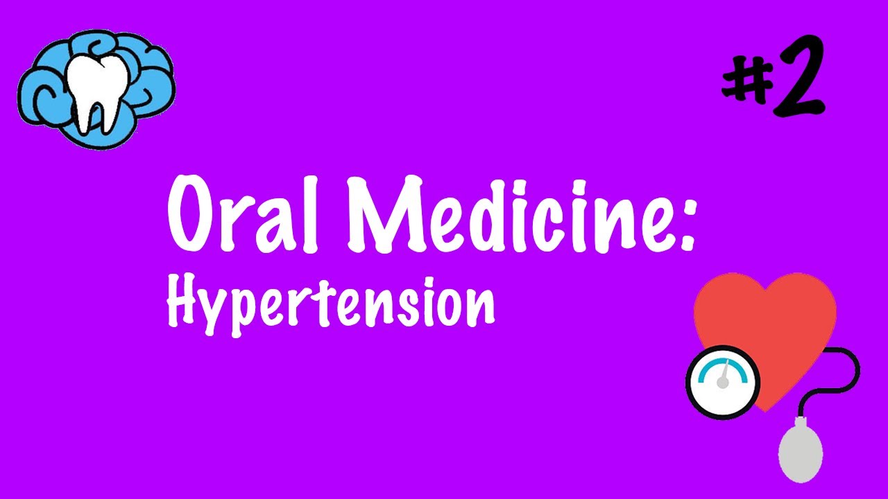 Oral Medicine | Hypertension | INBDE