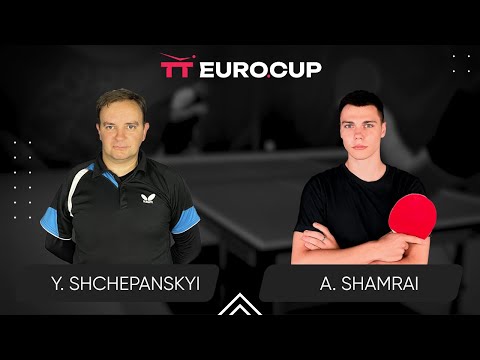 14:05 Yurii Shchepanskyi - Andrii Shamrai 14.08.2024 TT Euro.Cup Ukraine Elite. TABLE 3
