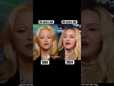 The way @madonna didn’t change this much in 30 years 😌Music: Only God by @speciimen_ #madonna