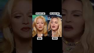 The way @madonna didn’t change this much in 30 years 😌Music: Only God by @speciimen_ #madonna