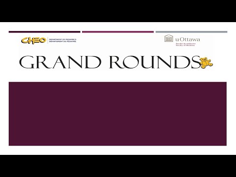 2021 01 27- Pediatric Grand Rounds - Dr. Lara Postl & Dr. Katherine Matheson