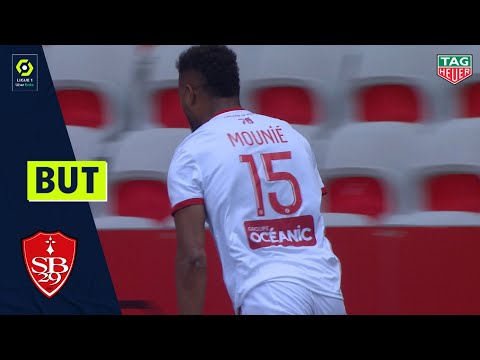 But Steve MOUNIE (4' - STADE BRESTOIS 29) OGC NICE - STADE BRESTOIS 29 (3-2) 20/21