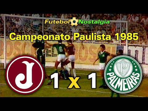 Juventus 1 x 1 Palmeiras - 10-08-1985 ( Campeonato Paulista )