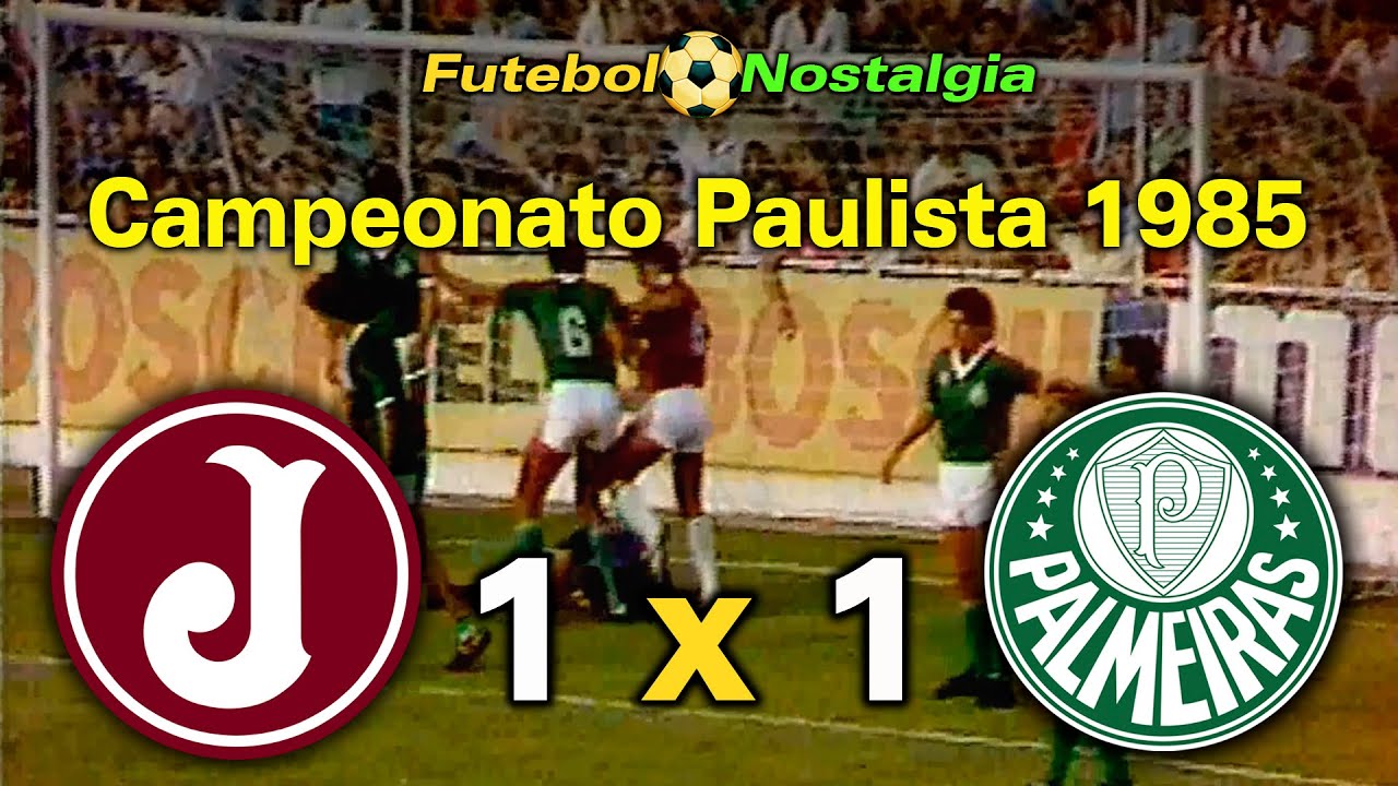 Juventus 1 x 1 Palmeiras - 10-08-1985 ( Campeonato Paulista )