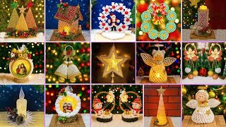15 Beautiful Christmas/Holiday Decoration ideas from Fruit Foam Net | DIY Christmas craft idea 51☃️