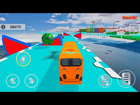 Impossible School Bus Simulator Tracks Driving #2 - Android Gameplay