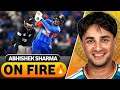 Abhishek Sharma 84 35 Ball T20 Match 1st India Vs New Zealand Abhisheksharmasixes Abhisheksharma