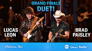 Brad Paisley &amp; Lucas Leon Duet "I'm Gonna Miss Her" - American Idol 2026 Grand Finale