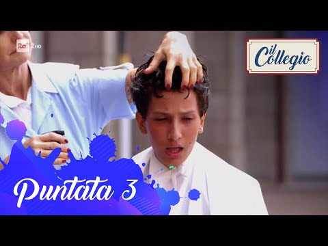 Francesco affronta un nuovo taglio di capelli - Terza puntata - Il Collegio 4