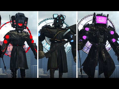 WHICH EXECUTIONER IS THE STRONGEST: SPEAKERMAN, CAMERAMAN OR TV MAN? - Skibidi Toilet Garry's Mod