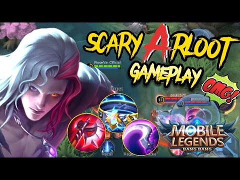 SCARY ARLOOT GAMEPLAY THUNDER BUILT ITEM BUILD || #ARLOTT #ARLOOTGAMEPLAY #MLBB #MOBILELEGENDS