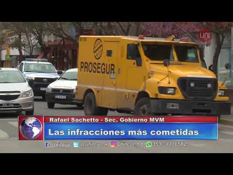 Las infracciones de tránsito más frecuentes