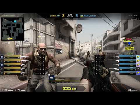 (RU) NaVi Junior vs Lilmix | Cyber.Bet Golden League by @Sheyl311 map 2