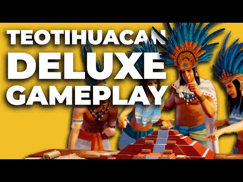 Teotihuacan: City of Gods Deluxe Master Set | A Crushing Gameplay