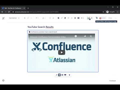 YouTube for Confluence - Easily embed YouTube videos, playlist and search results into Confluence