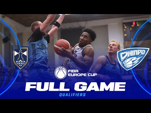 CSM Constanta v BC Dnipro | Full Basketball Game | FIBA Europe Cup 2024-25