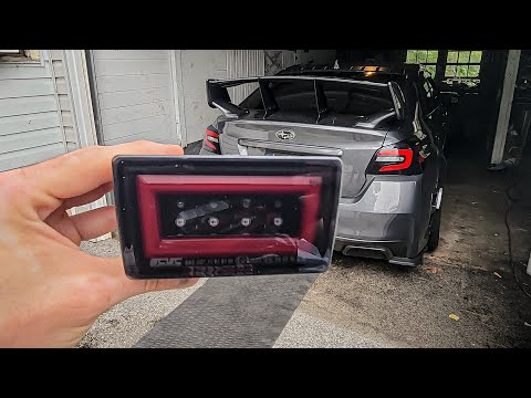 Replacing Rear Fog On My WRX With Noble F1 Light