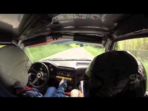 Guarducci Migliorati 32° rally degli Abeti 2014 BMW M3 E30 A8 P.s.5 Lizzano