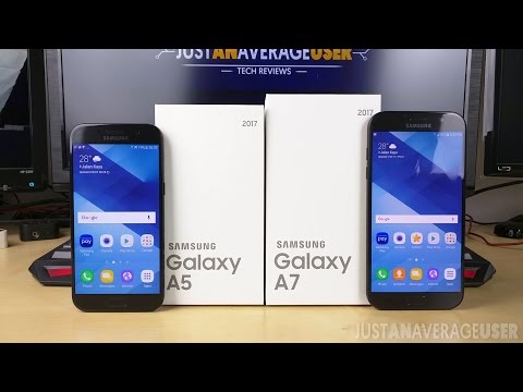 Samsung A5 2017 vs A7 2017