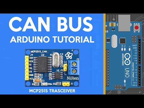 CAN BUS COMMUNICATION with ARDUINO (MCP2515) Tutorial