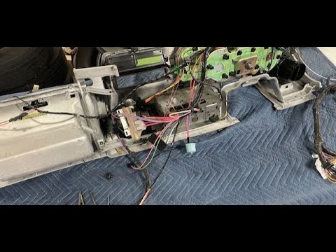 1970 Chevelle SS wiring up the dash