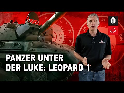 Tanks under the hatch: Leopard 1 [World of Tanks German]