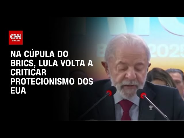 No Brics, Lula diz que comércio está ameaçado e soberania global em xeque | AGORA CNN
