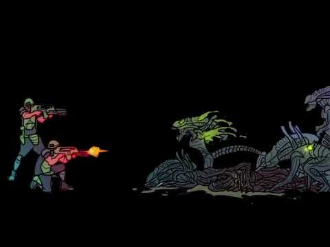 never ending alien swarm GREEN SCREEN