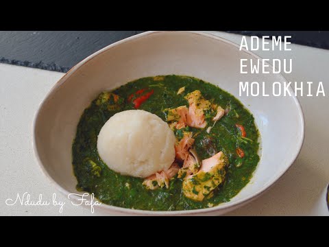 The Perfect Jute leaves Soup (ADEME) MOLOKHIA/EWEDU / Ndudu by Fafa