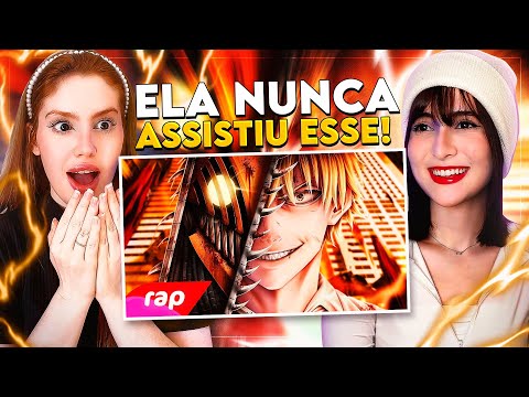 REACT Rap do Denji (Chainsaw Man) | 7 Minutoz (7mz) | CR Reacts