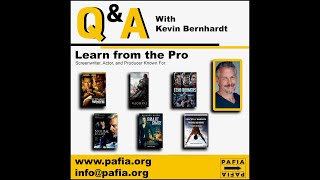 Masterclass with Kevin Bernhardt, writer of \