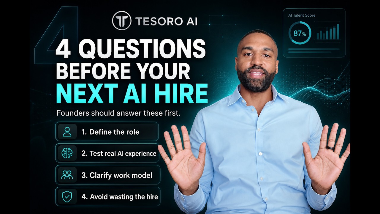 4 Questions to Answer Before Your Next AI Hire