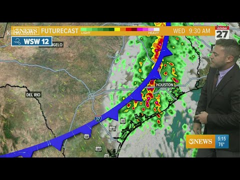 Joe DeCarlo South Texas Weather Forecast 10-26-2021