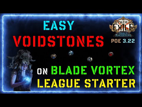 Get your VOIDSTONES EASILY with Cold BLADE VORTEX Occultist PoE 3.22 Trial of the Ancestors