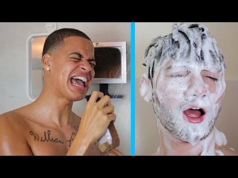 TYPES OF PEOPLE IN THE SHOWER