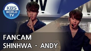 [FOCUSED] SHINHWA's ANDY  - All Your Dreams [Music Bank / 2018.06.29]