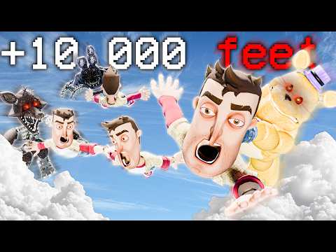We Added EVERY Animatronic 10,000 FEET In the Air...