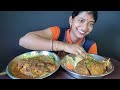 Spicy 🔥 Rupchanda Fish Curry Eating  - Food Ninja mukbang Show