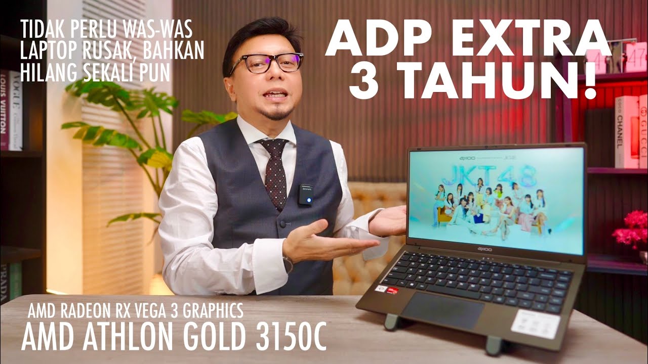 5jtan.. Laptop Entry Level Dikasih ADP Extra 3 Tahun Bos!!AXIOO HYPE AMD X1 Review